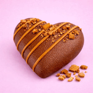 Lotus - Cuore di Cioccolato al Latte ripieno di Crema Lotus Biscoff e Biscotti Lotus - 350g